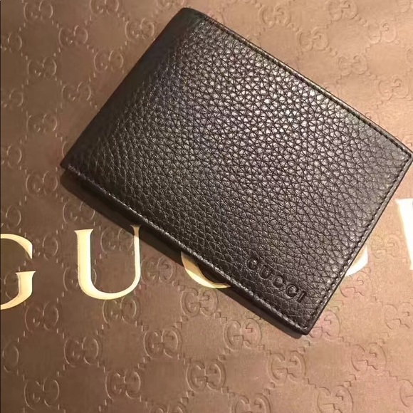 gucci mens leather wallet